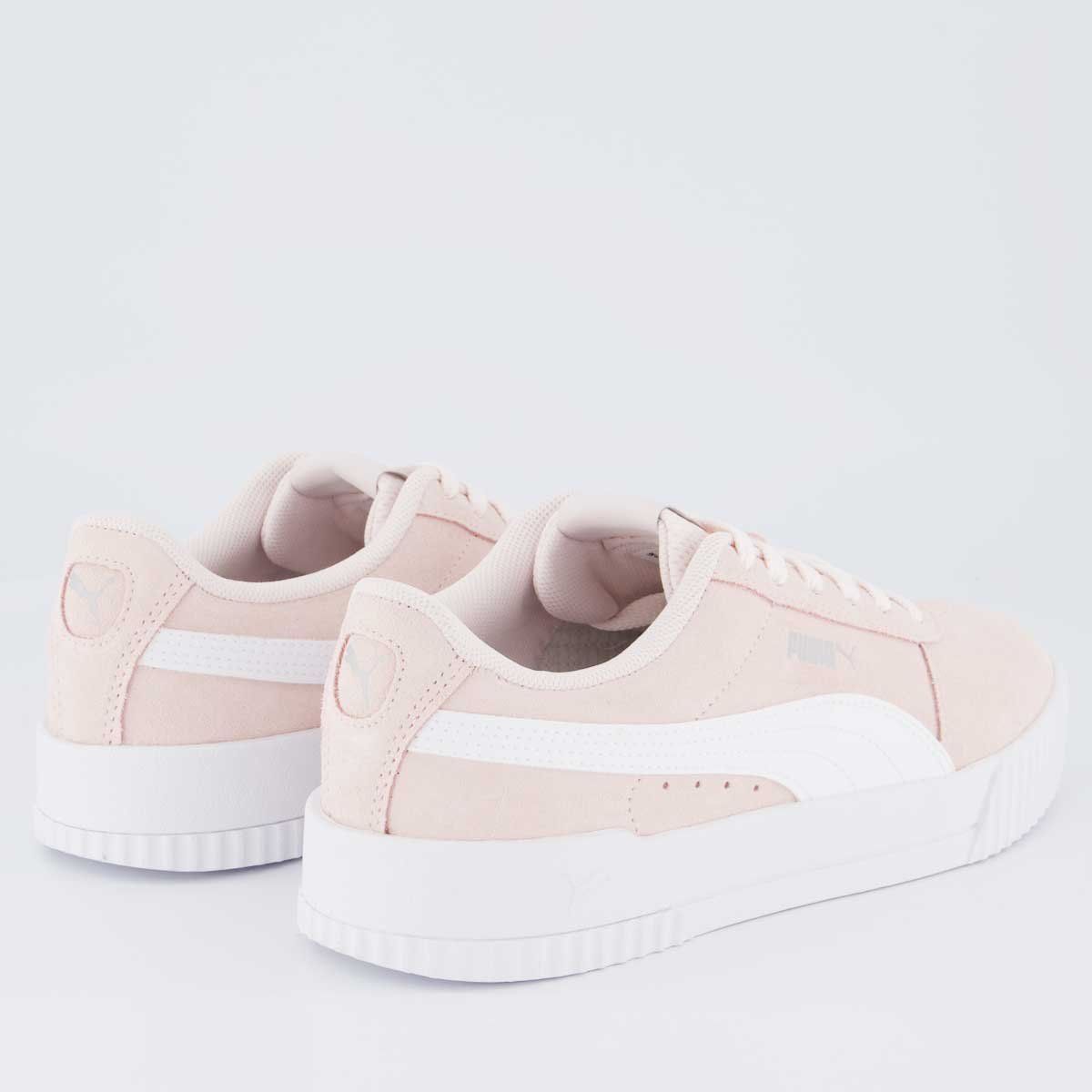 Tênis Puma Carina BPD Feminino Rosa e Branco Rosa/Branco 3