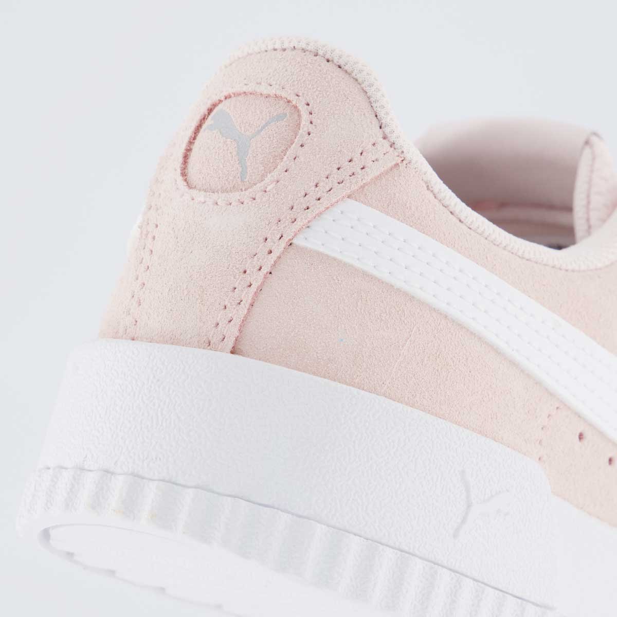 Tênis Puma Carina BPD Feminino Rosa e Branco Rosa/Branco 6