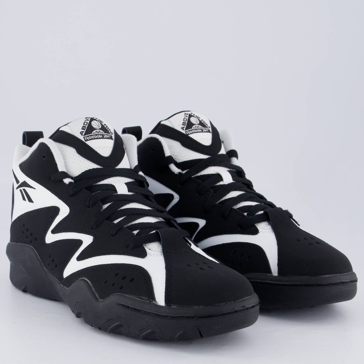 Tênis Reebok BB4500 DMX Preta e Branca Preto 2