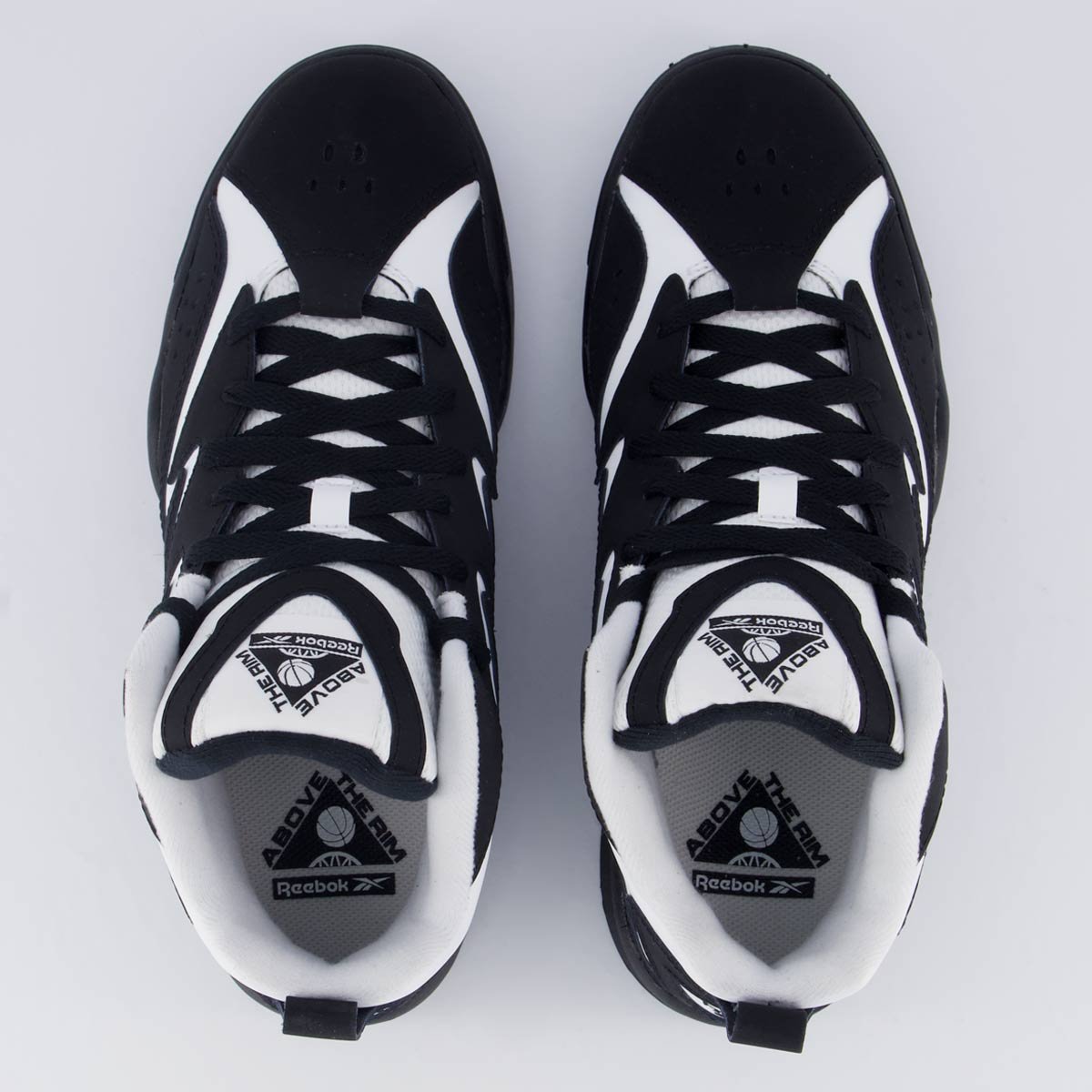 Tênis Reebok BB4500 DMX Preta e Branca Preto 4