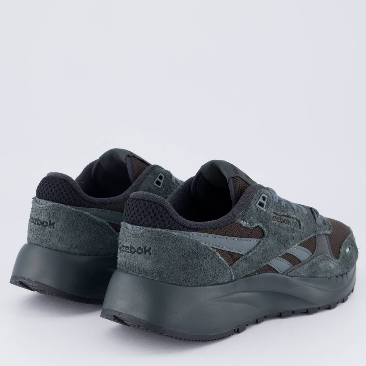 Tênis Reebok Classic Leather 2400 Preta Preto/Cinza 7
