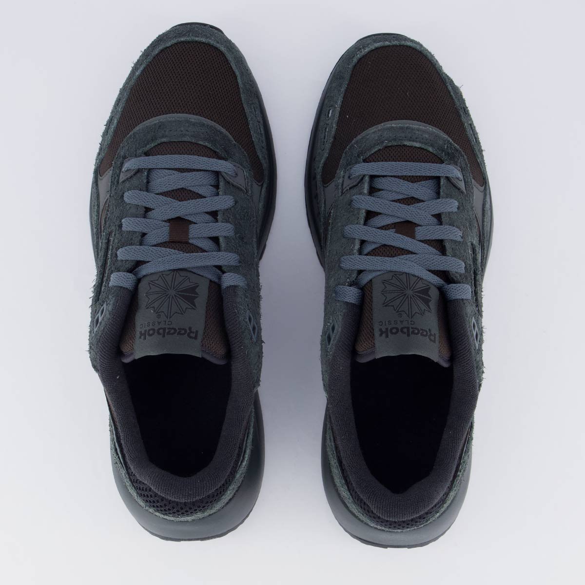 Tênis Reebok Classic Leather 2400 Preta Preto/Cinza 8