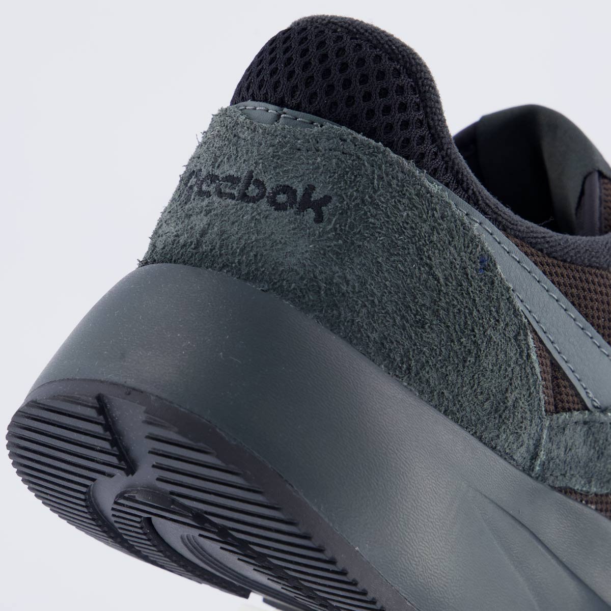Tênis Reebok Classic Leather 2400 Preta Preto/Cinza 2