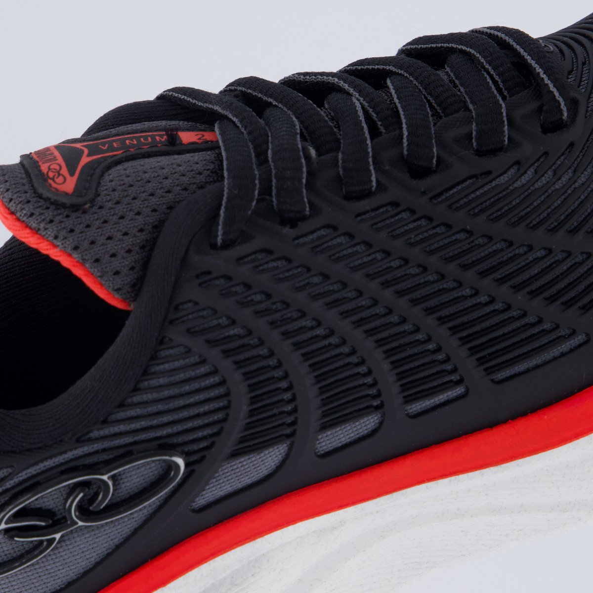 Tênis Olympikus Venum 2 Juvenil Preto e Vermelho Preto/Vermelho 7