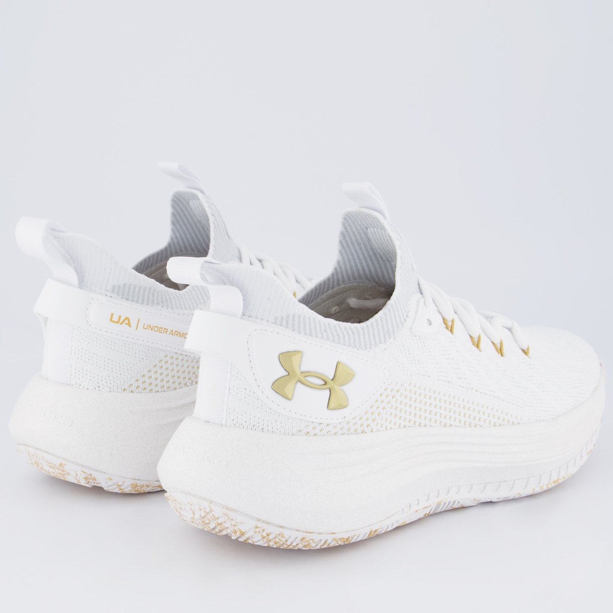 Tênis Under Armour Hooper Branco Branco 3