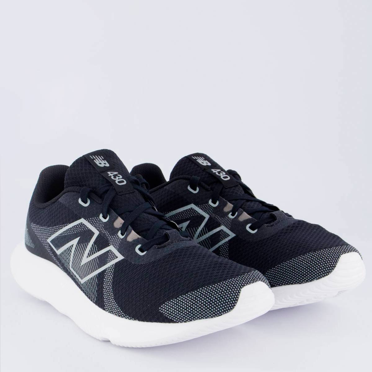 Tênis New Balance 430 V4 Preto Preto 2
