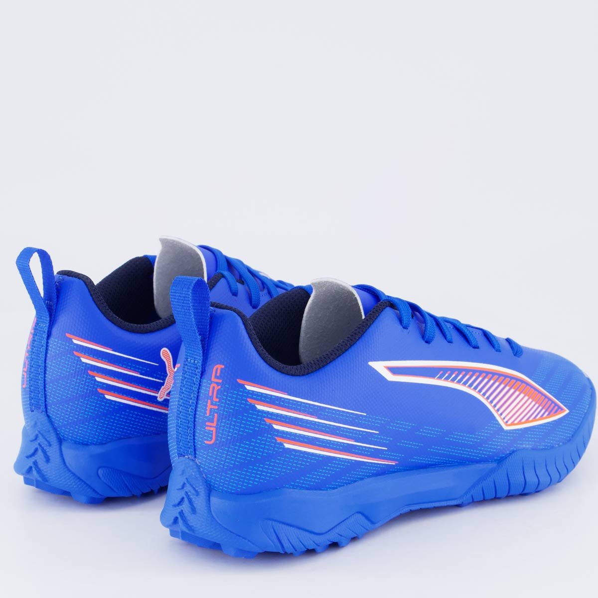 Chuteira Puma Ultra 6 Play TT Society Juvenil Azul Azul 3