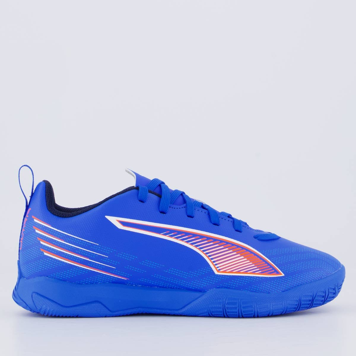 Chuteira Puma Ultra 6 Play IT Futsal Juvenil Azul