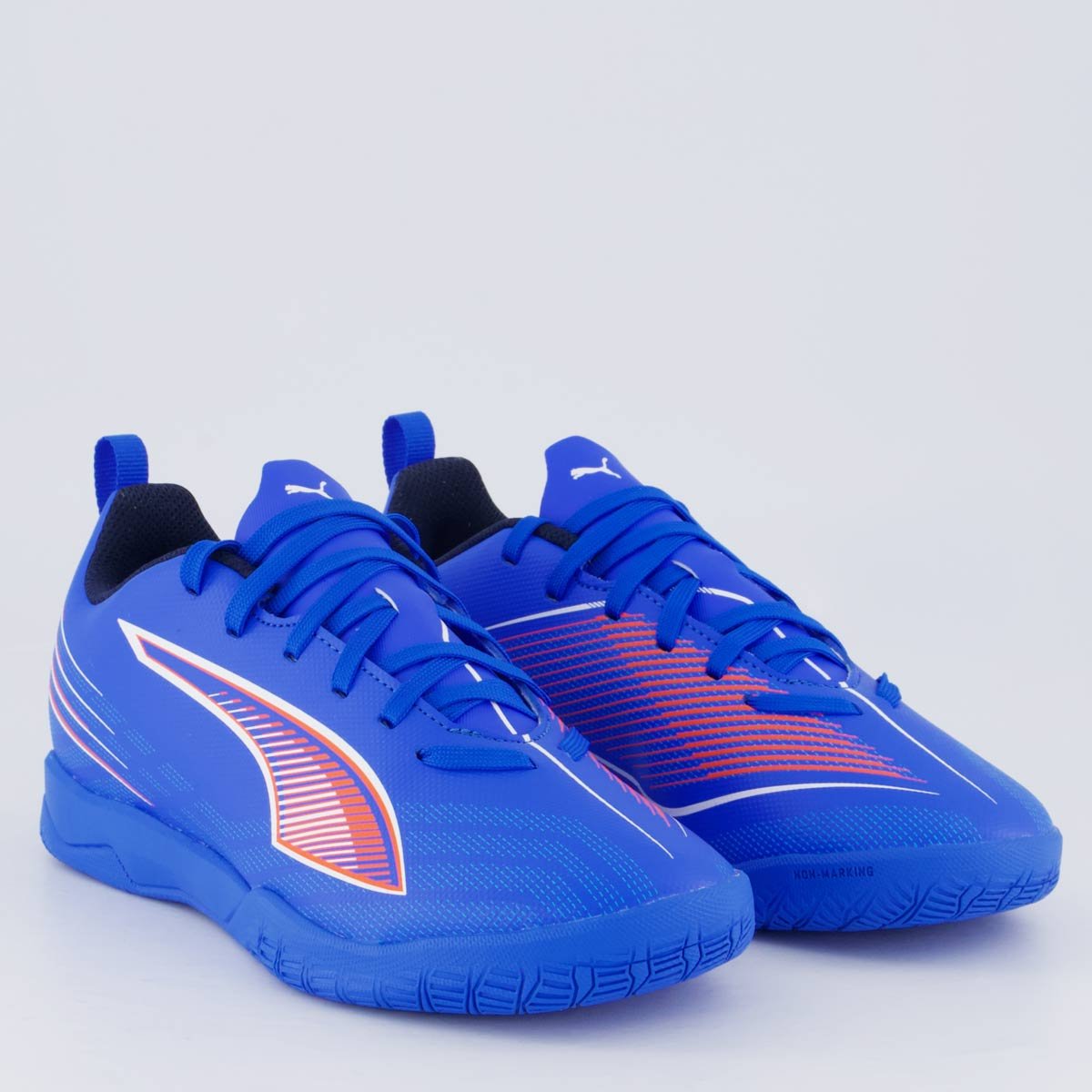 Chuteira Puma Ultra 6 Play IT Futsal Juvenil Azul Azul 2