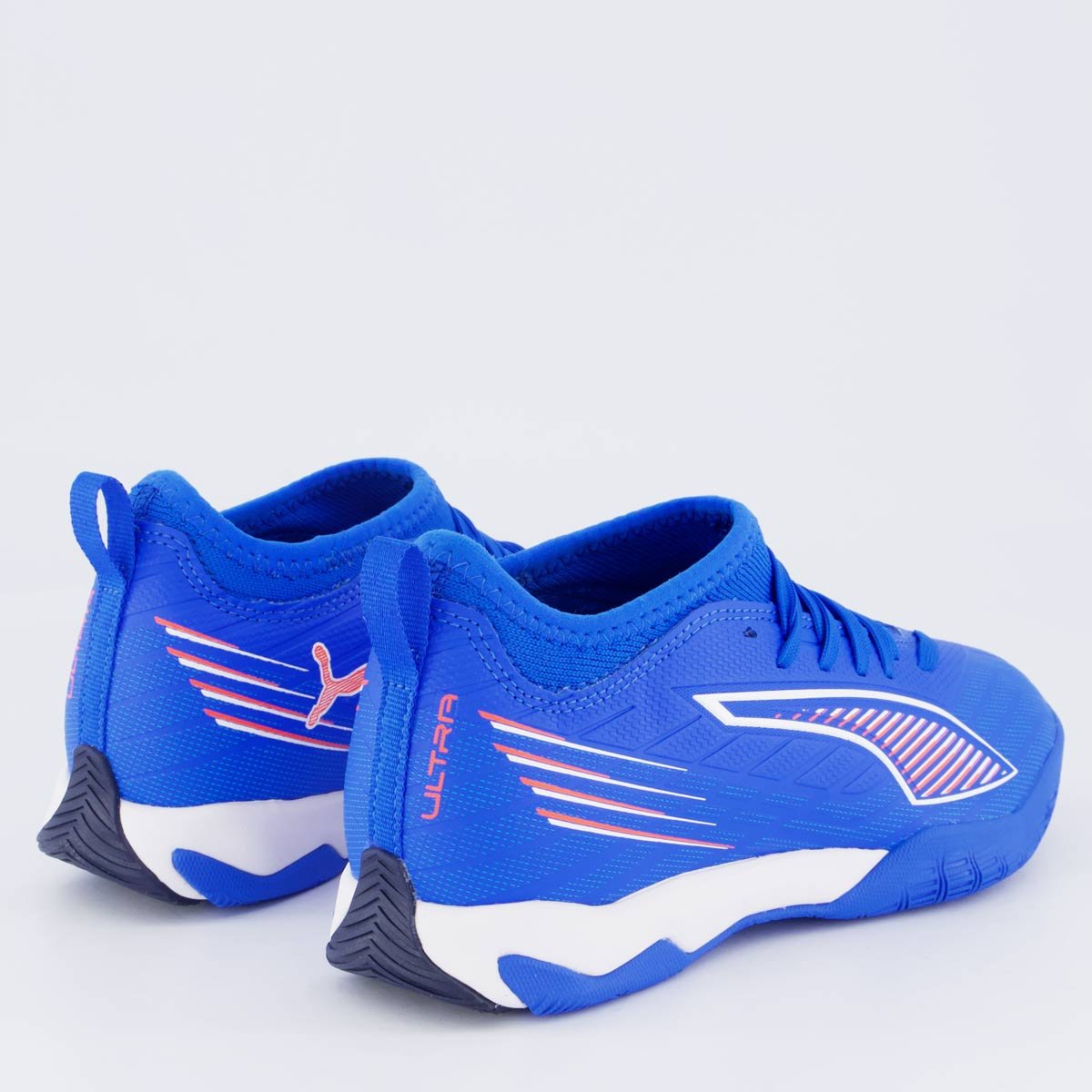 Chuteira Puma Ultra 6 Match IT + MID Futsal Juvenil Azul Azul 3