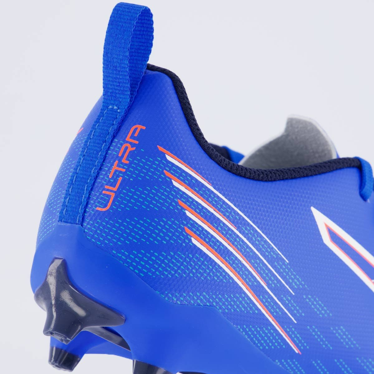 Chuteira Puma Ultra 6 Play FG/AG Campo Juvenil Azul Azul 6