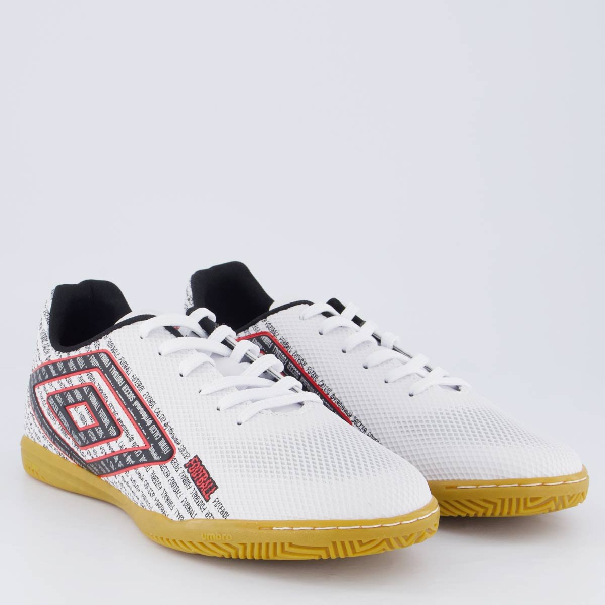 Chuteira Umbro Football Futsal Branca Branco 2