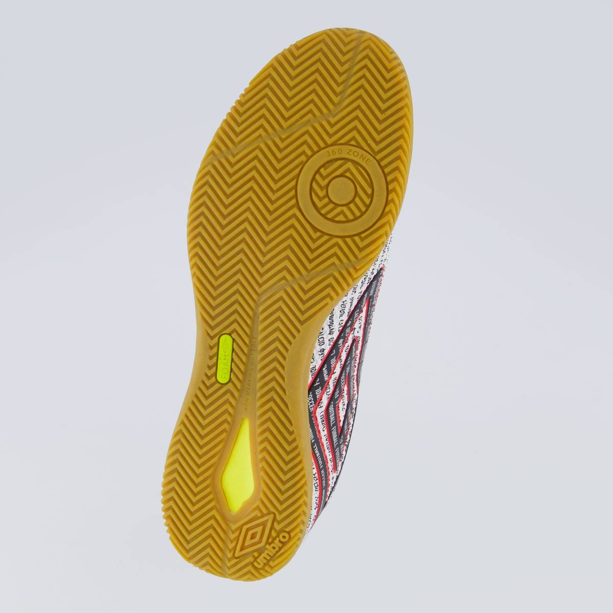 Chuteira Umbro Football Futsal Branca Branco 5