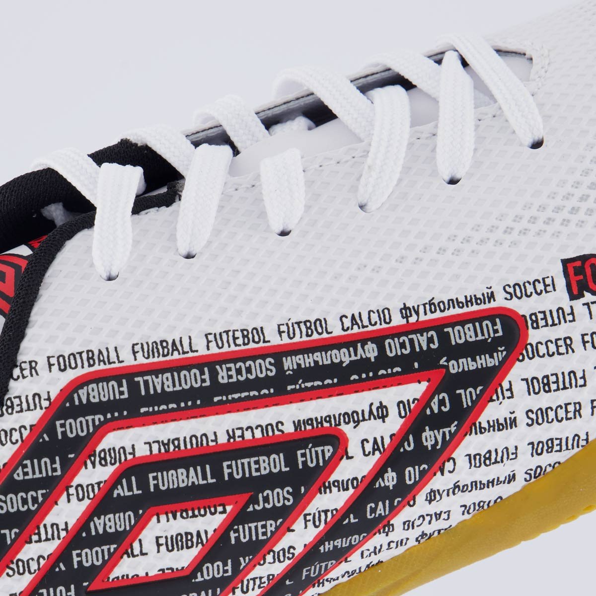 Chuteira Umbro Football Futsal Branca Branco 7