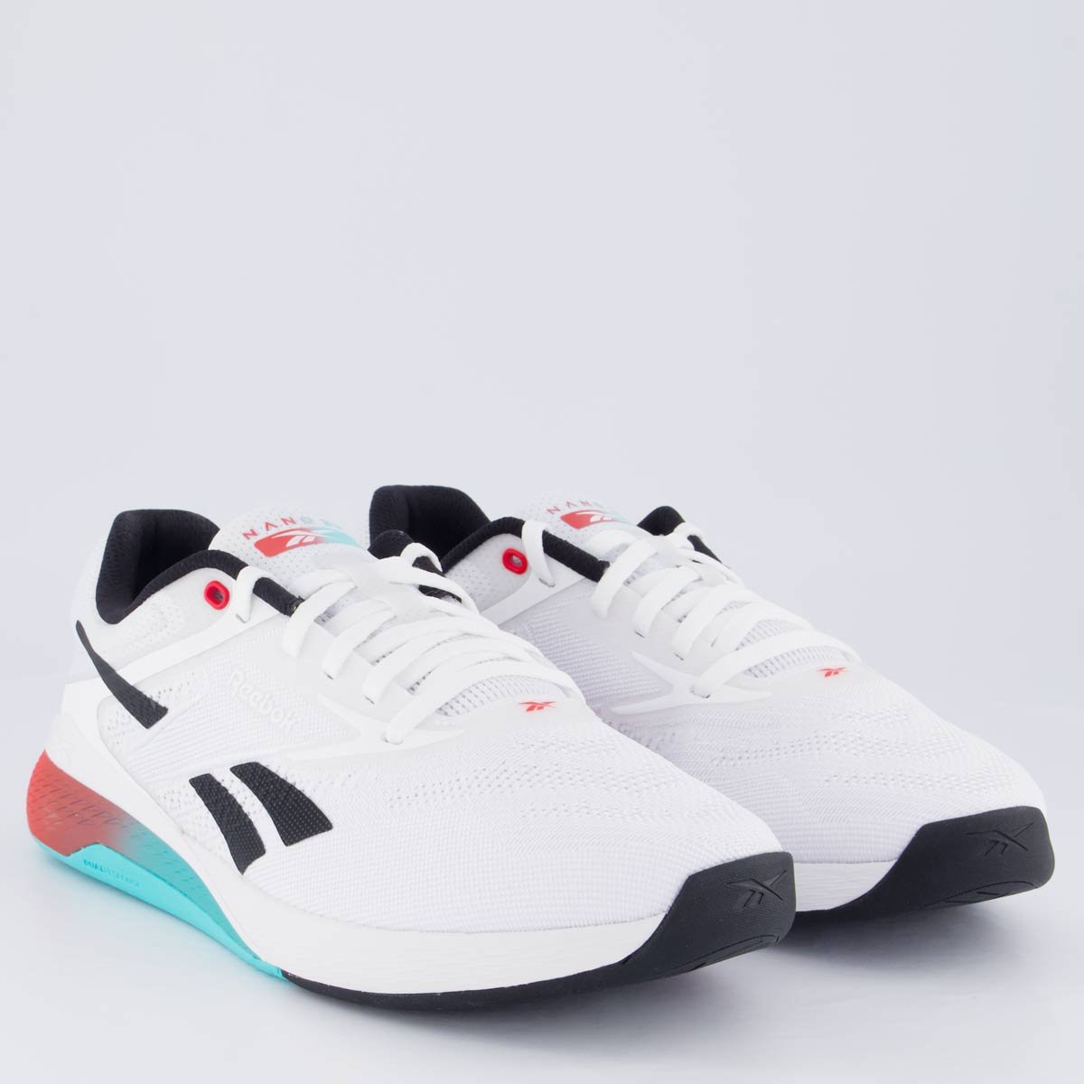 Tênis Reebok Nano X5 Branco e Vermelho Branco 2