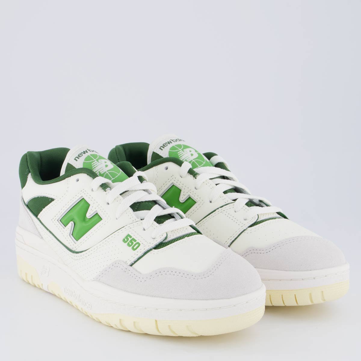 Tênis New Balance 550 Off White e Verde Off White/Verde 2