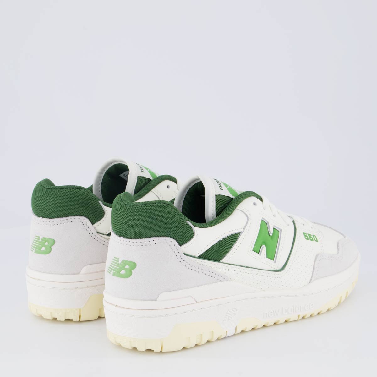 Tênis New Balance 550 Off White e Verde Off White/Verde 3