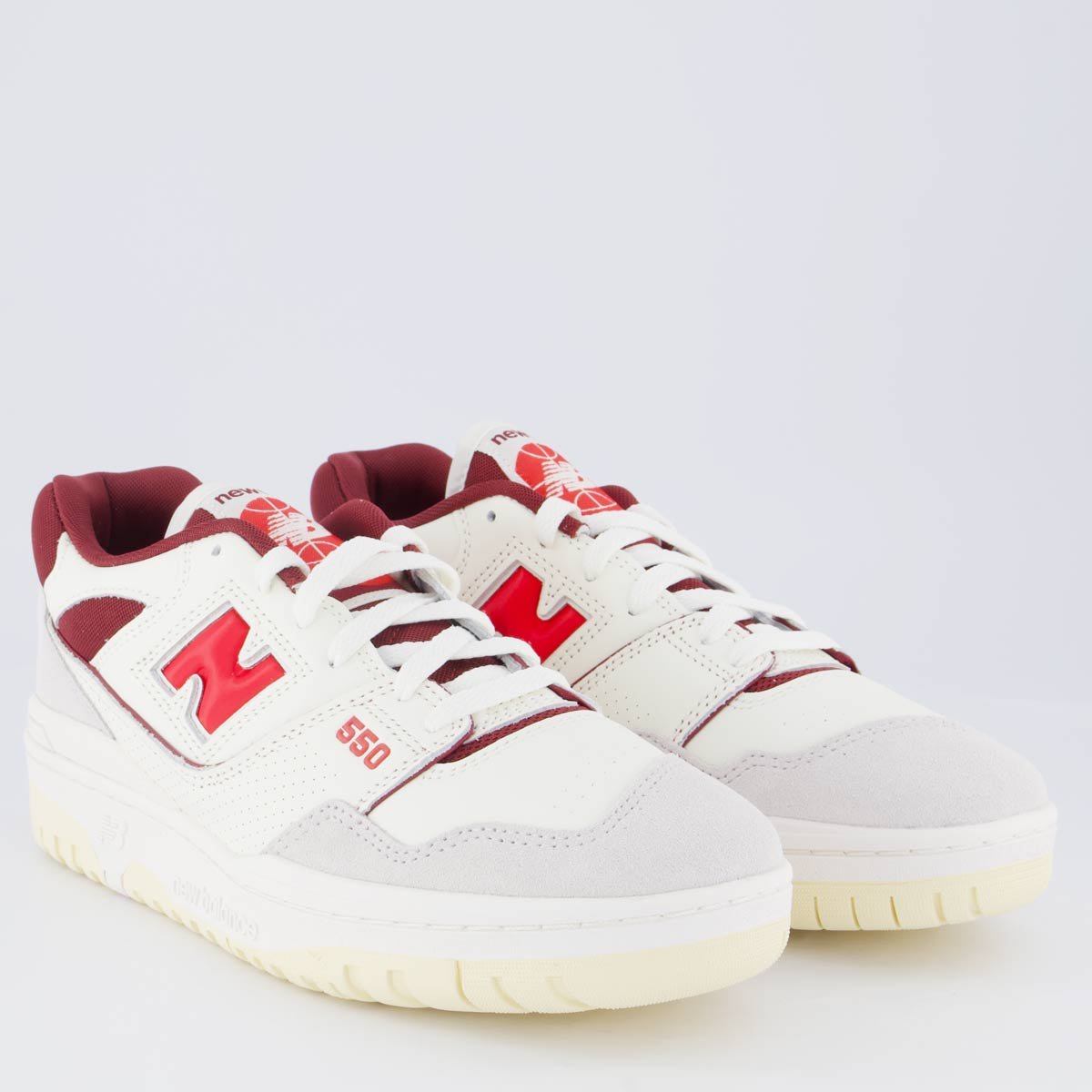 Tênis New Balance 550 Bege e Bordô Bege/Bordô 2