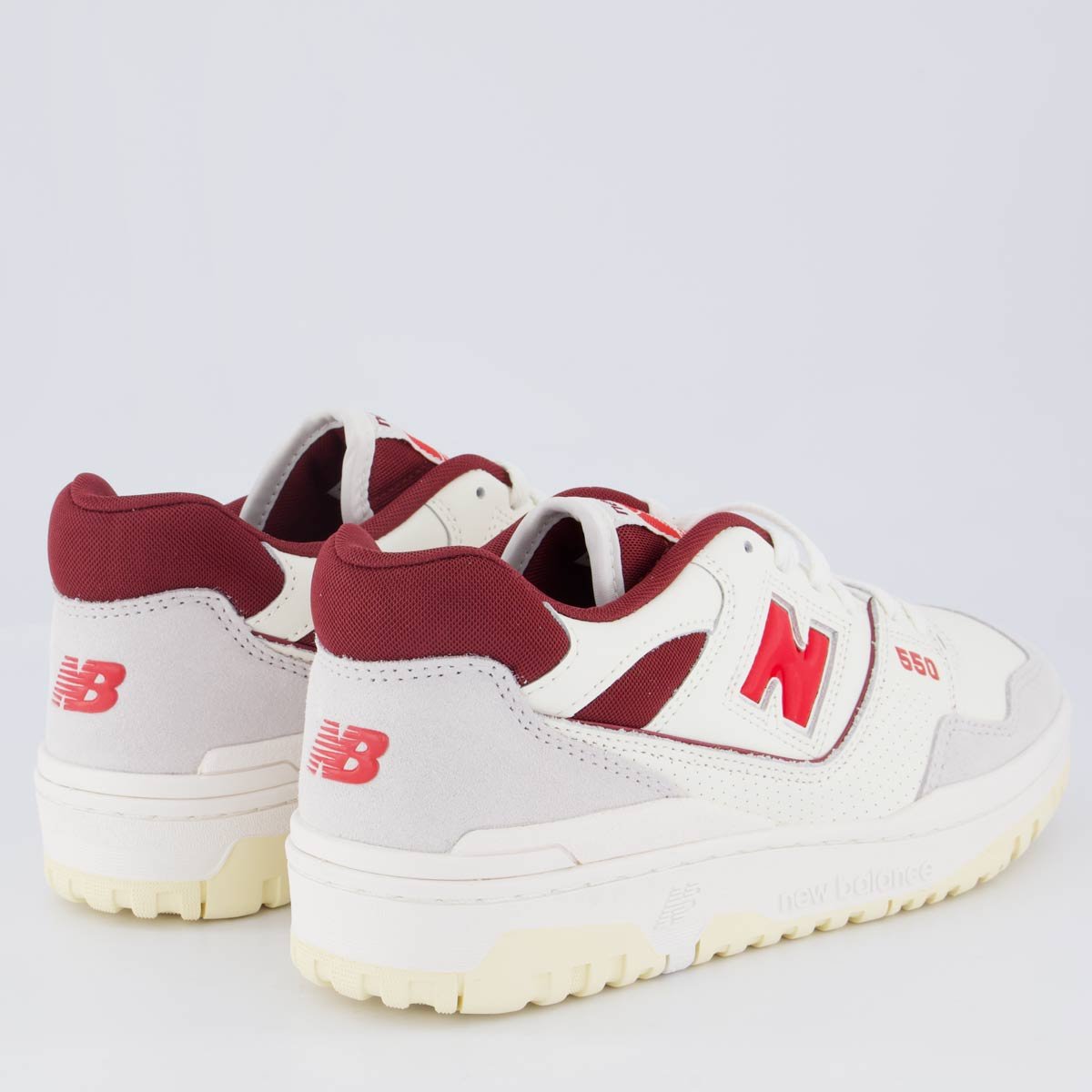 Tênis New Balance 550 Bege e Bordô Bege/Bordô 3
