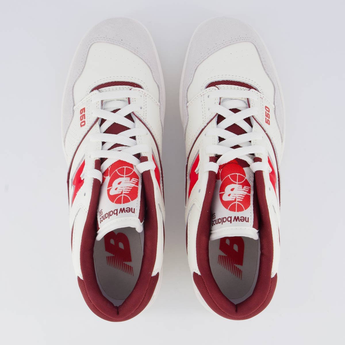 Tênis New Balance 550 Bege e Bordô Bege/Bordô 4