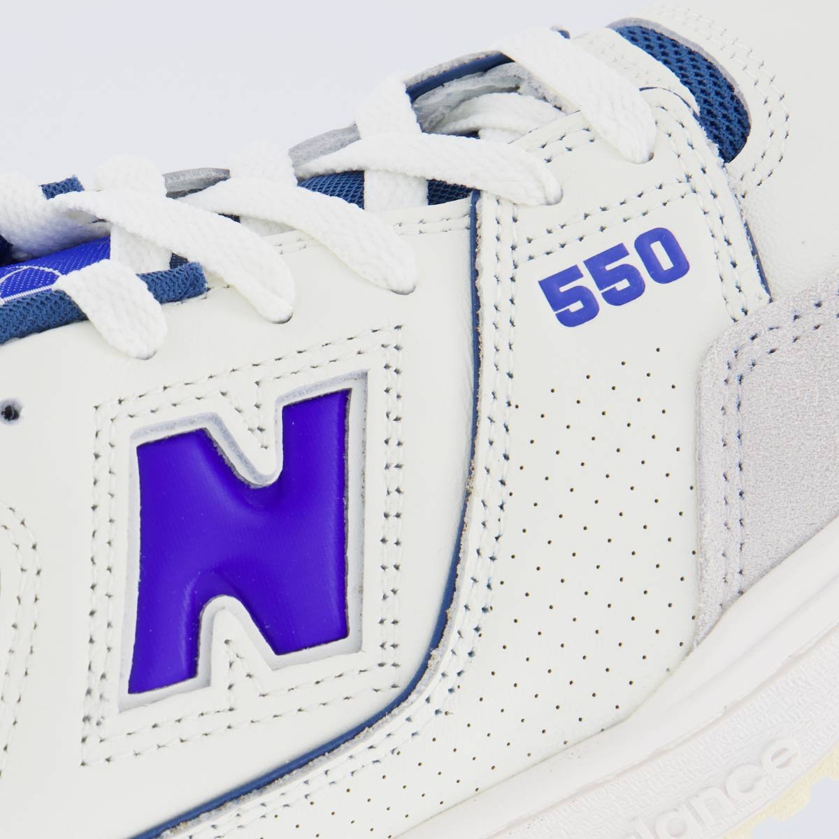 Tênis New Balance 550 Off White e Azul Off White/Azul 7