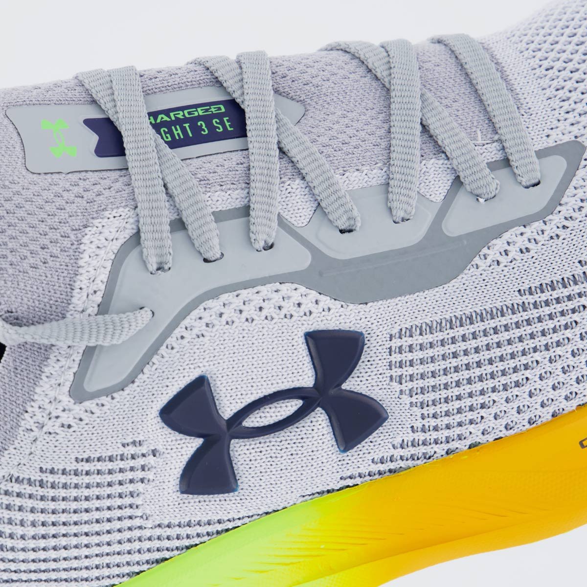 Tênis Under Armour Charged Slight 3 SE Cinza Cinza/Laranja 7