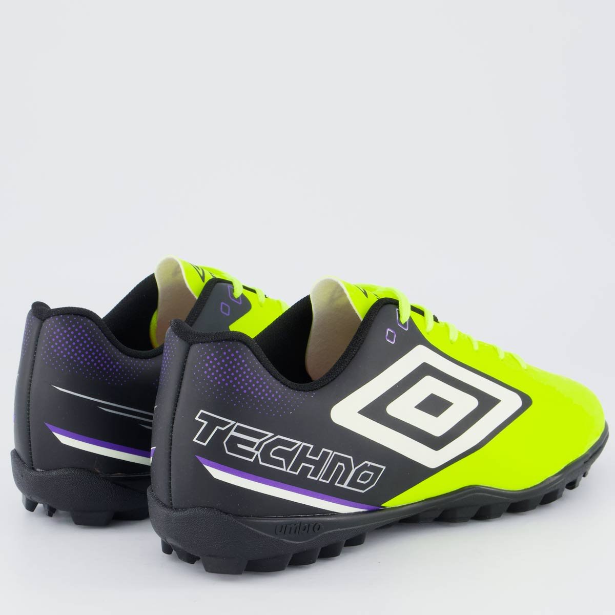 Chuteira Umbro Techno II Society Verde e Preta Verde/Preto 3