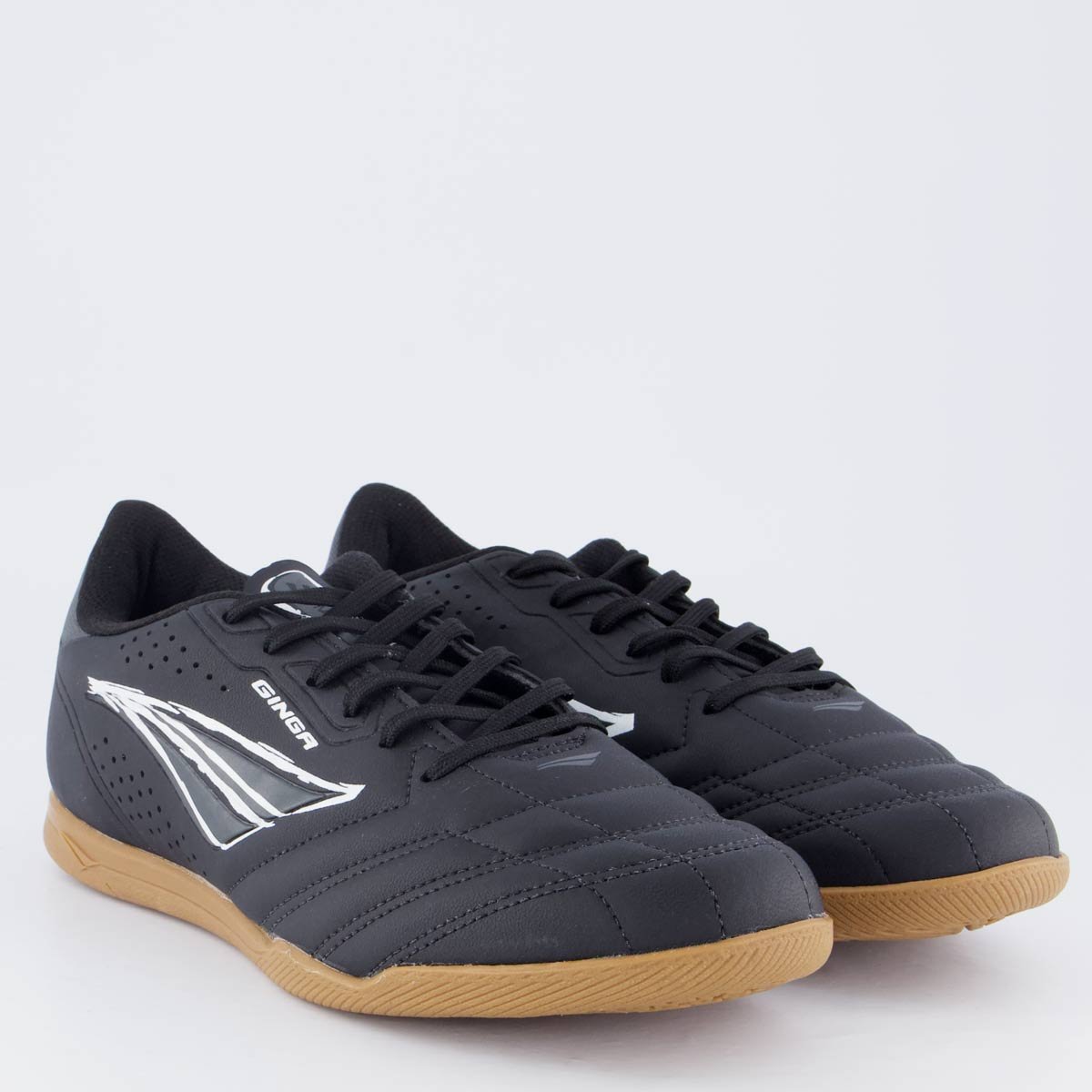Chuteira Penalty Ginga Y-1 Futsal Preta Preto 2