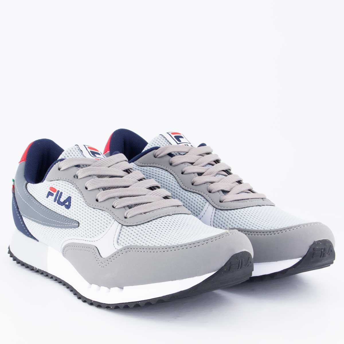 Tênis Fila Euro Jogger Sport II Cinza e Marinho Cinza/Marinho 2
