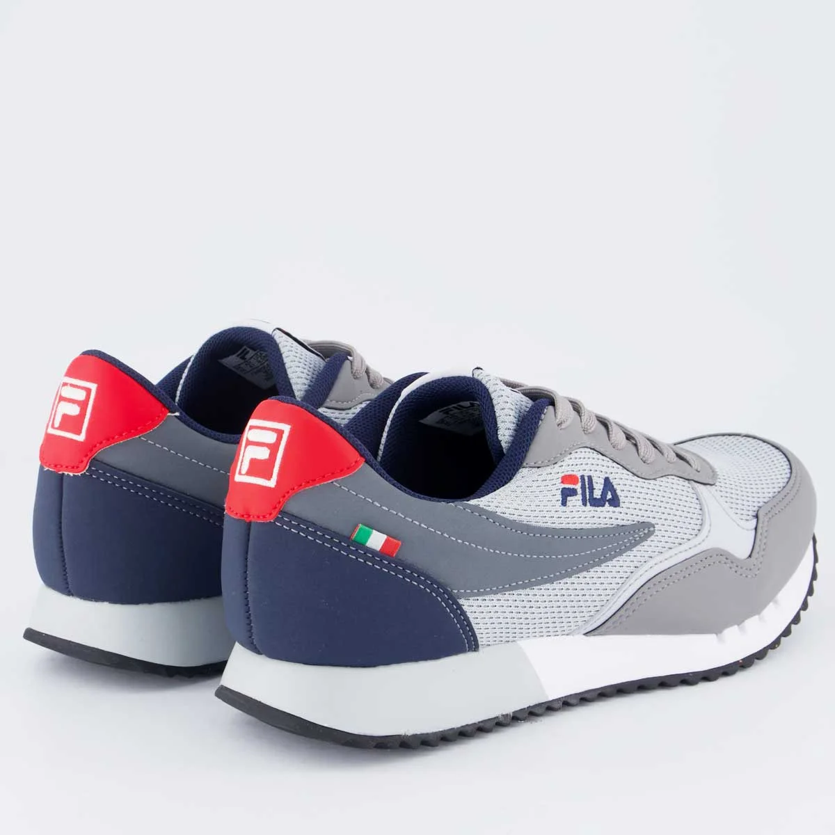 Tênis Fila Euro Jogger Sport II Cinza e Marinho Cinza/Marinho 3