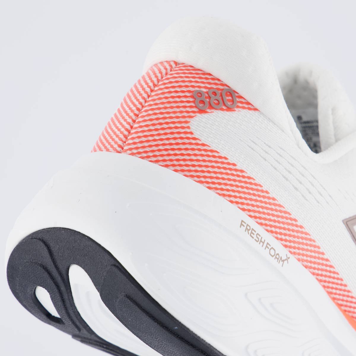Tênis New Balance Fresh Foam X 880 V15 Feminino Off White Off White/Laranja 6