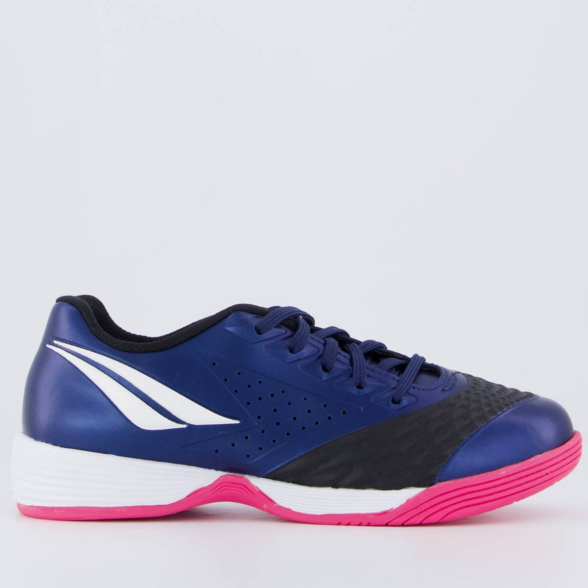 Chuteira Penalty Max 200 Futsal Juvenil Marinho