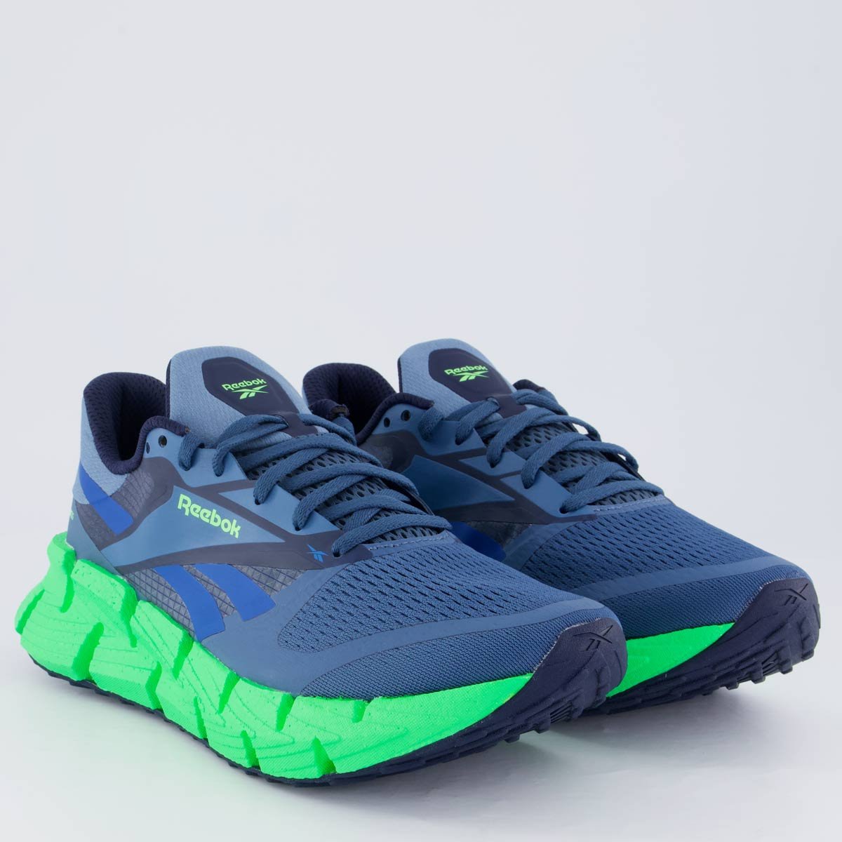 Tênis Reebok Floatzig 1 Marinho e Verde Azul Marinho/Verde 2