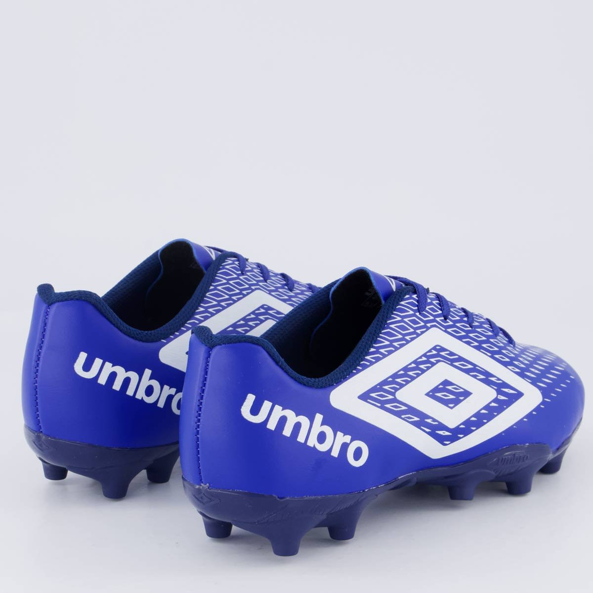 Chuteira Umbro X-Diamond Campo Juvenil Azul e Branco Azul/Branco 3