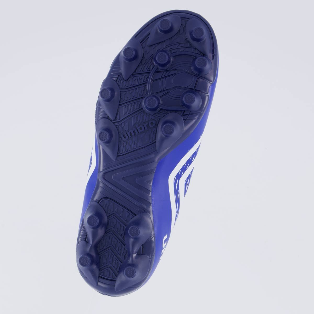 Chuteira Umbro X-Diamond Campo Juvenil Azul e Branco Azul/Branco 5