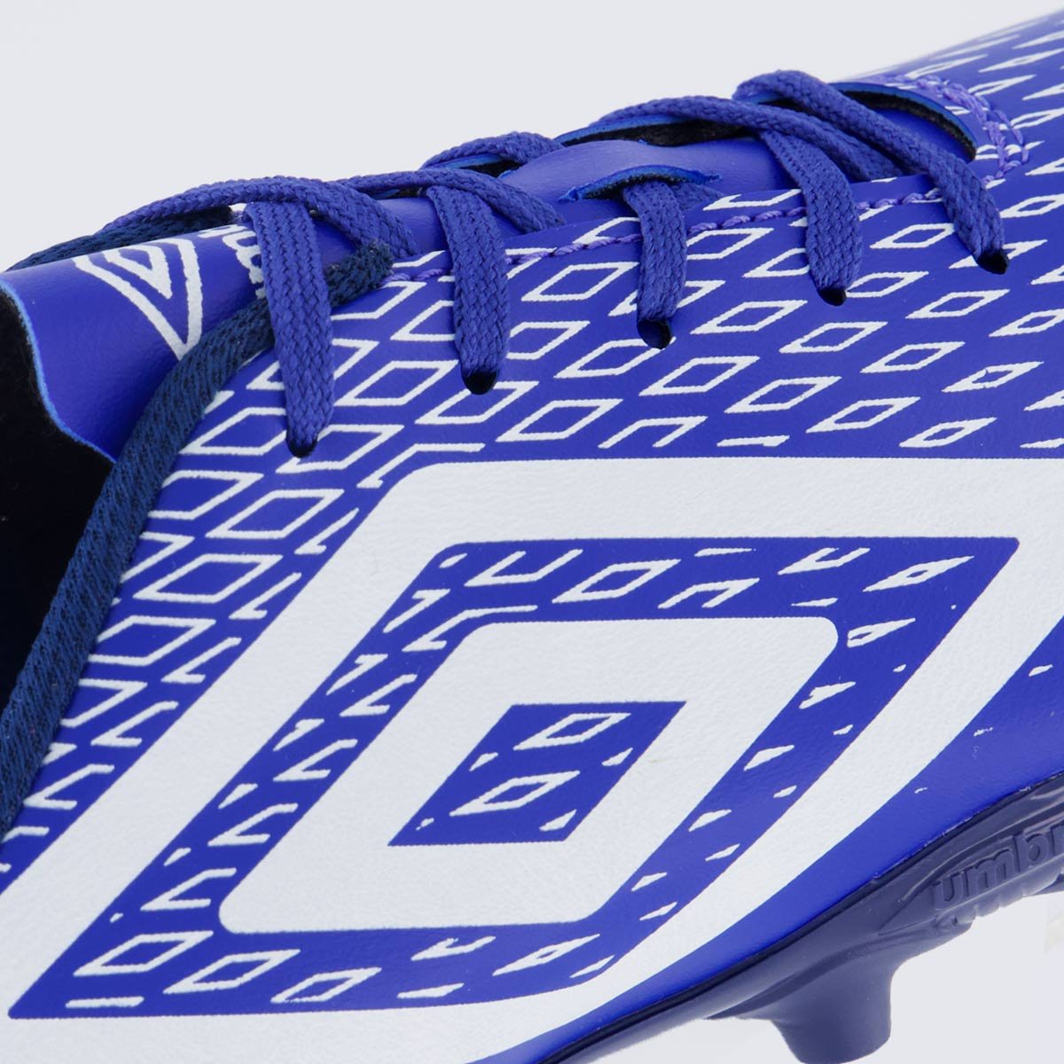 Chuteira Umbro X-Diamond Campo Juvenil Azul e Branco Azul/Branco 7