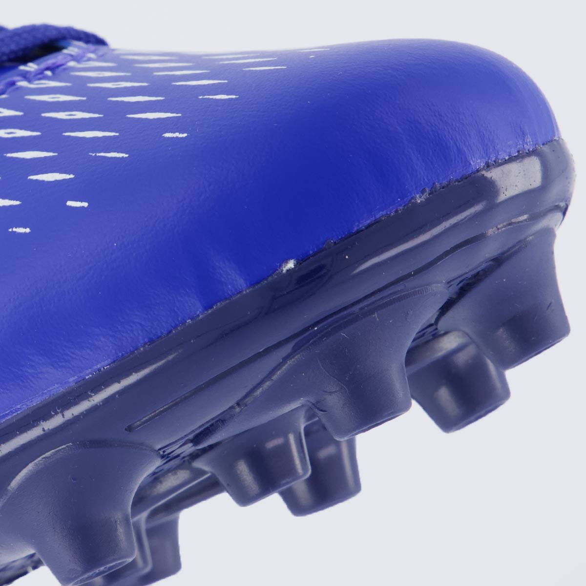 Chuteira Umbro X-Diamond Campo Juvenil Azul e Branco Azul/Branco 8