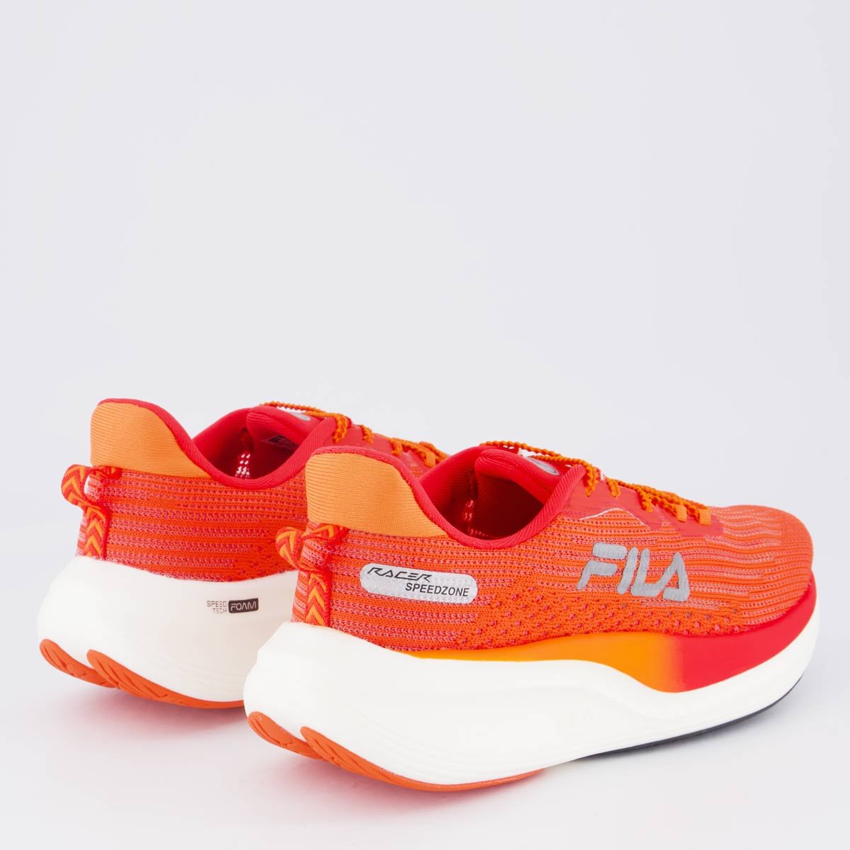 Tênis Fila Racer Speedzone Feminino Vermelho Laranja 3