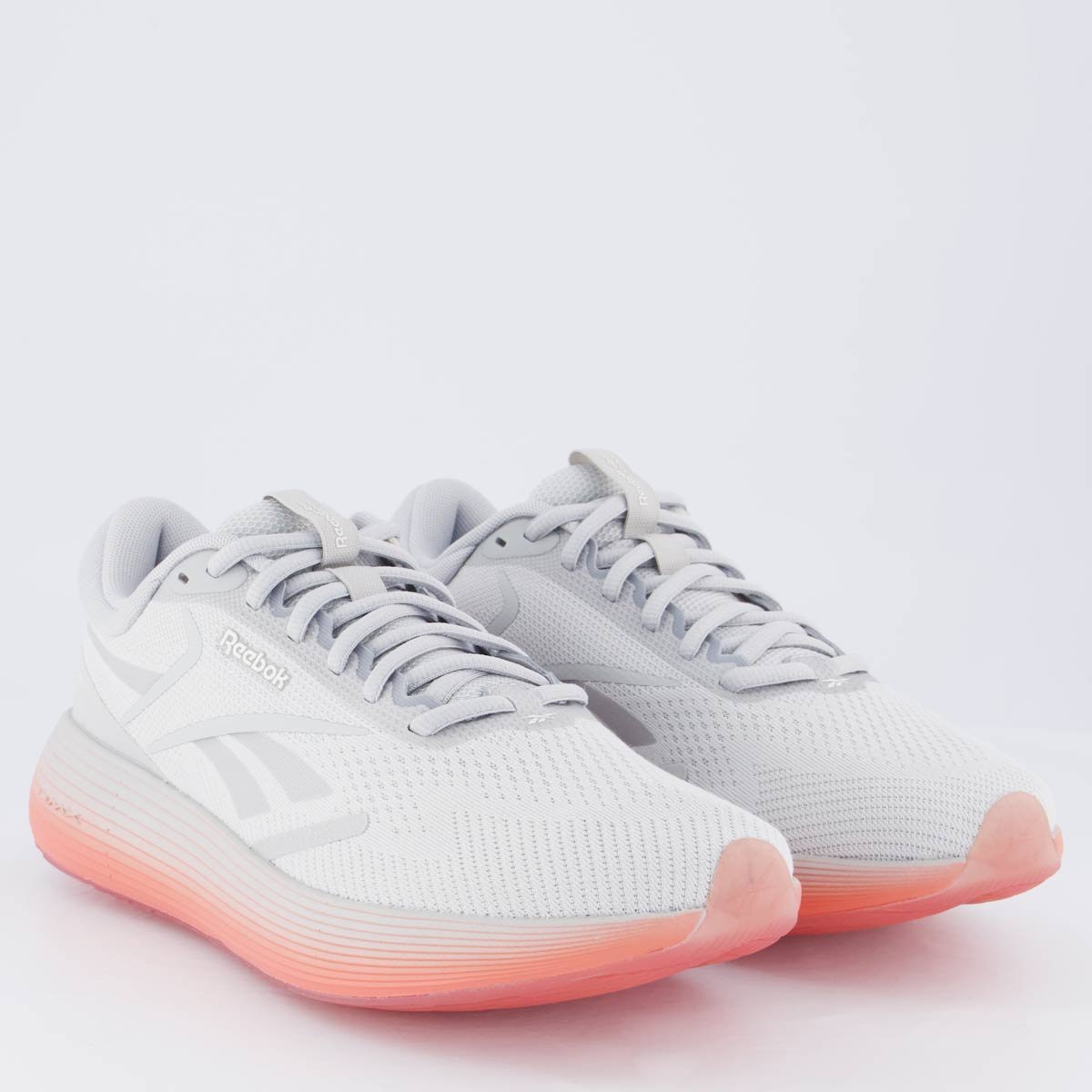 Tênis Reebok DMX Comfort 2.0 Feminino Cinza e Lara Cinza/Laranja 2
