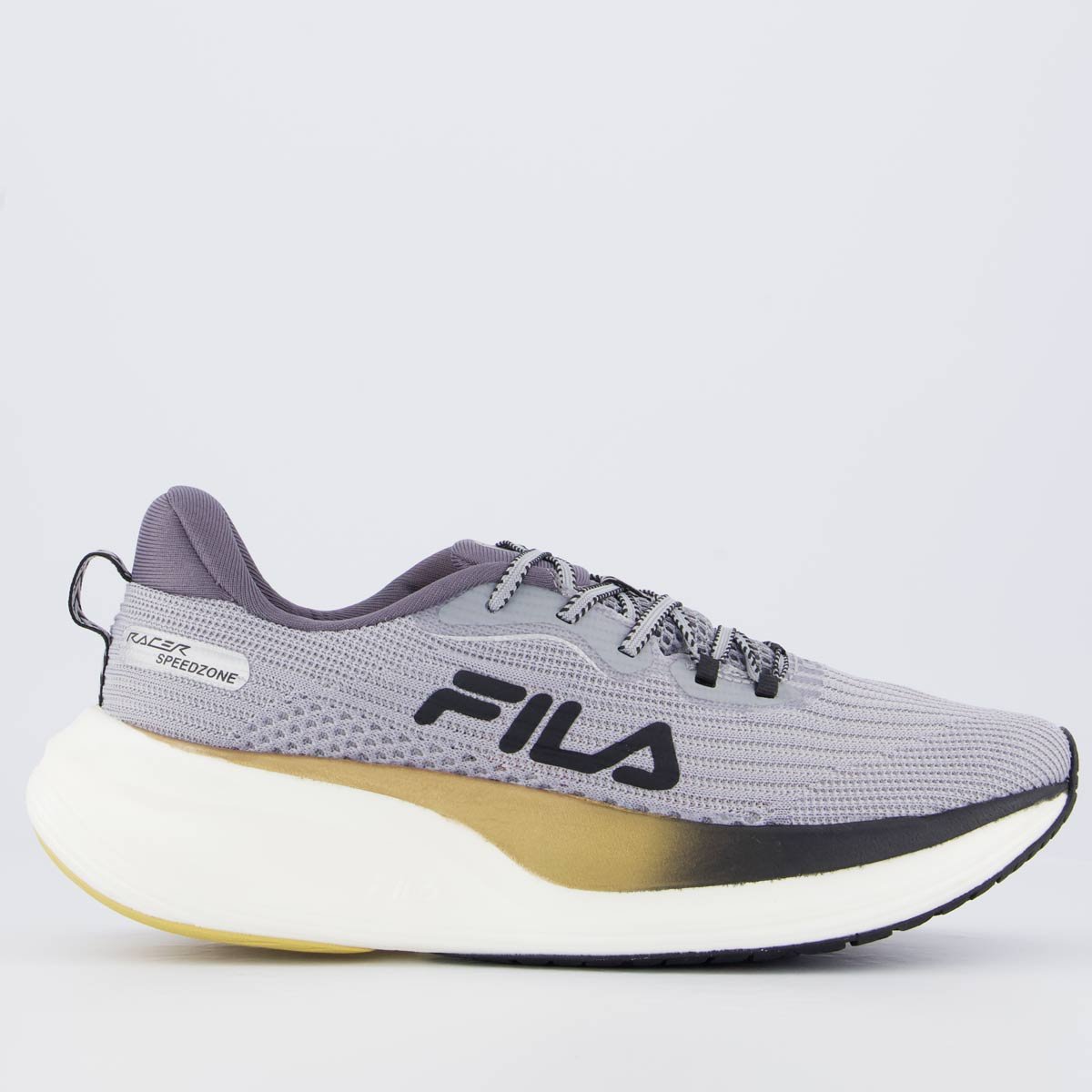 Tênis Fila Racer Speedzone Cinza e Dourado Cinza/Dourado 1