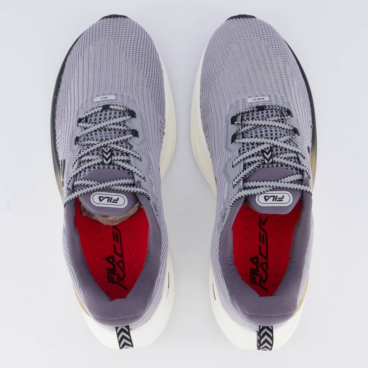 Tênis Fila Racer Speedzone Cinza e Dourado Cinza/Dourado 4