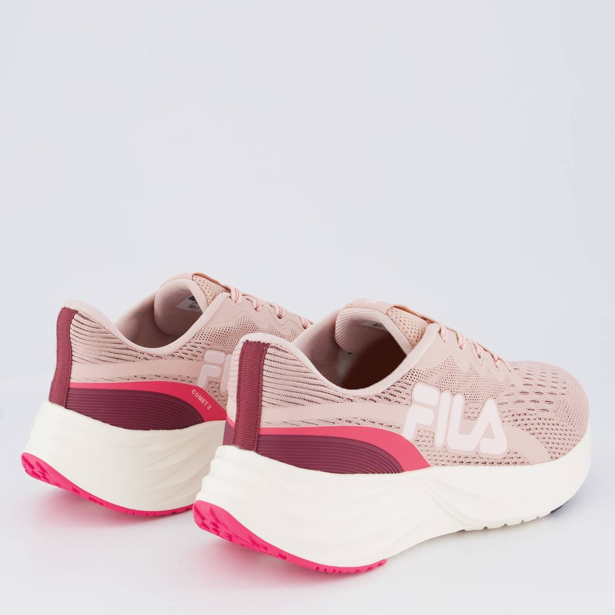 Tênis Fila Comet 2 Feminino Rosa Rosa 3