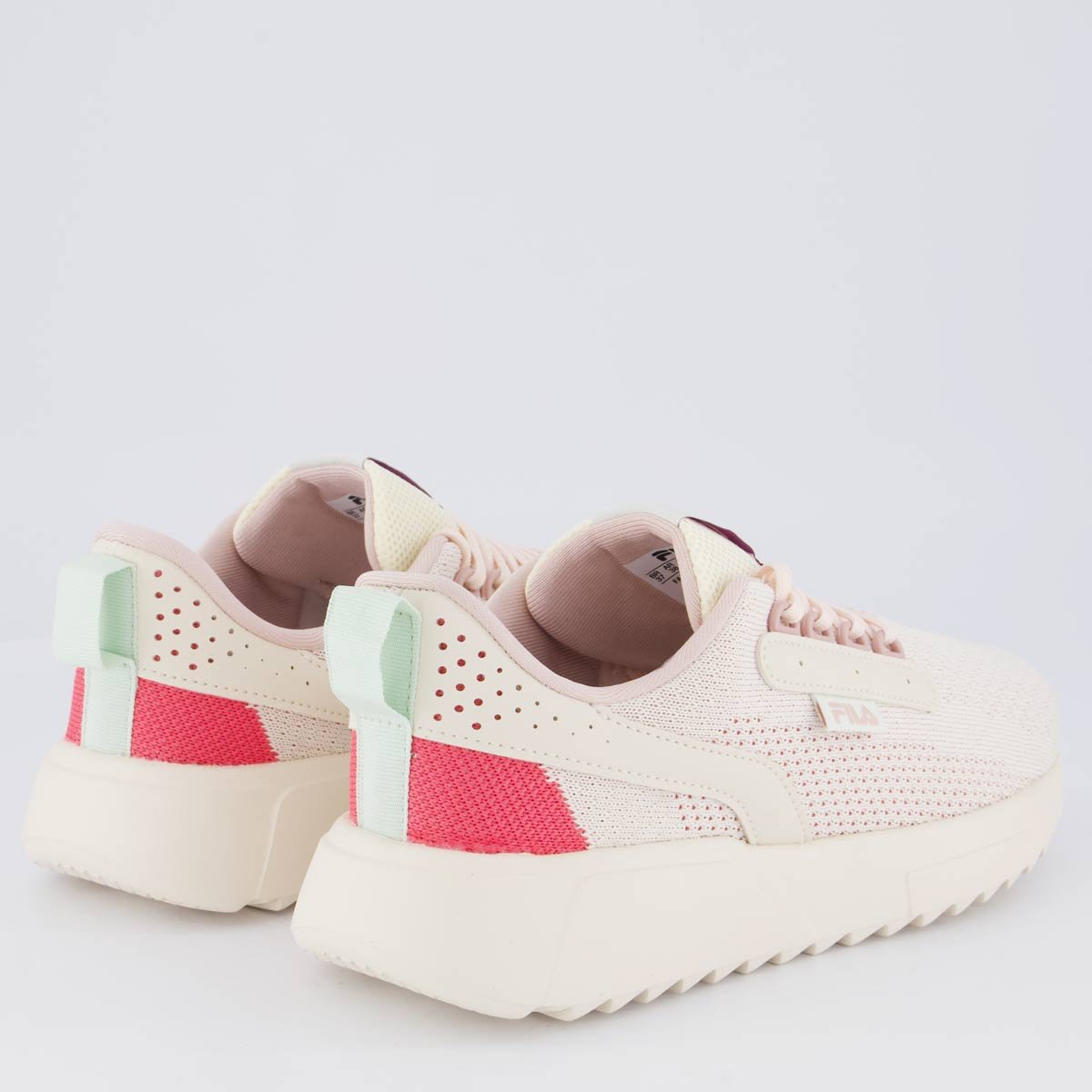 Tênis Fila Freestyle II Feminino Bege e Rosa Bege/Rosa 3