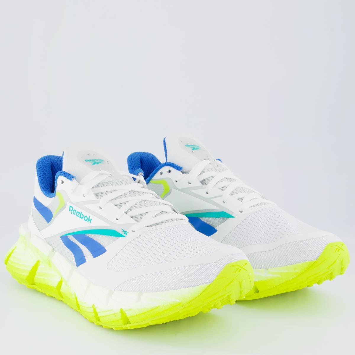 Tênis Reebok Floatzig 1 Branco e Azul Branco/Azul 2