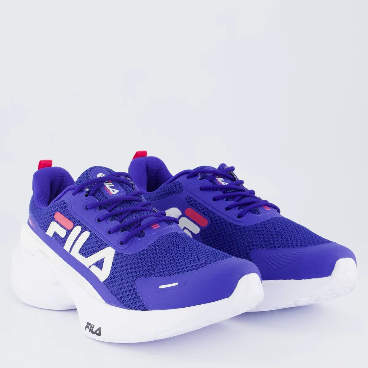 Tênis Fila Progress Lite Feminino Azul e Branco Azul 2