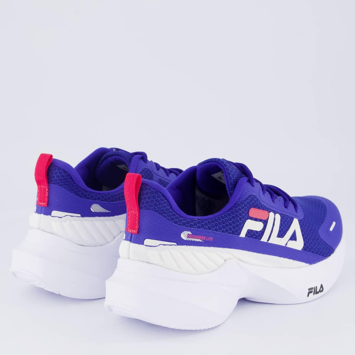 Tênis Fila Progress Lite Feminino Azul e Branco Azul 3
