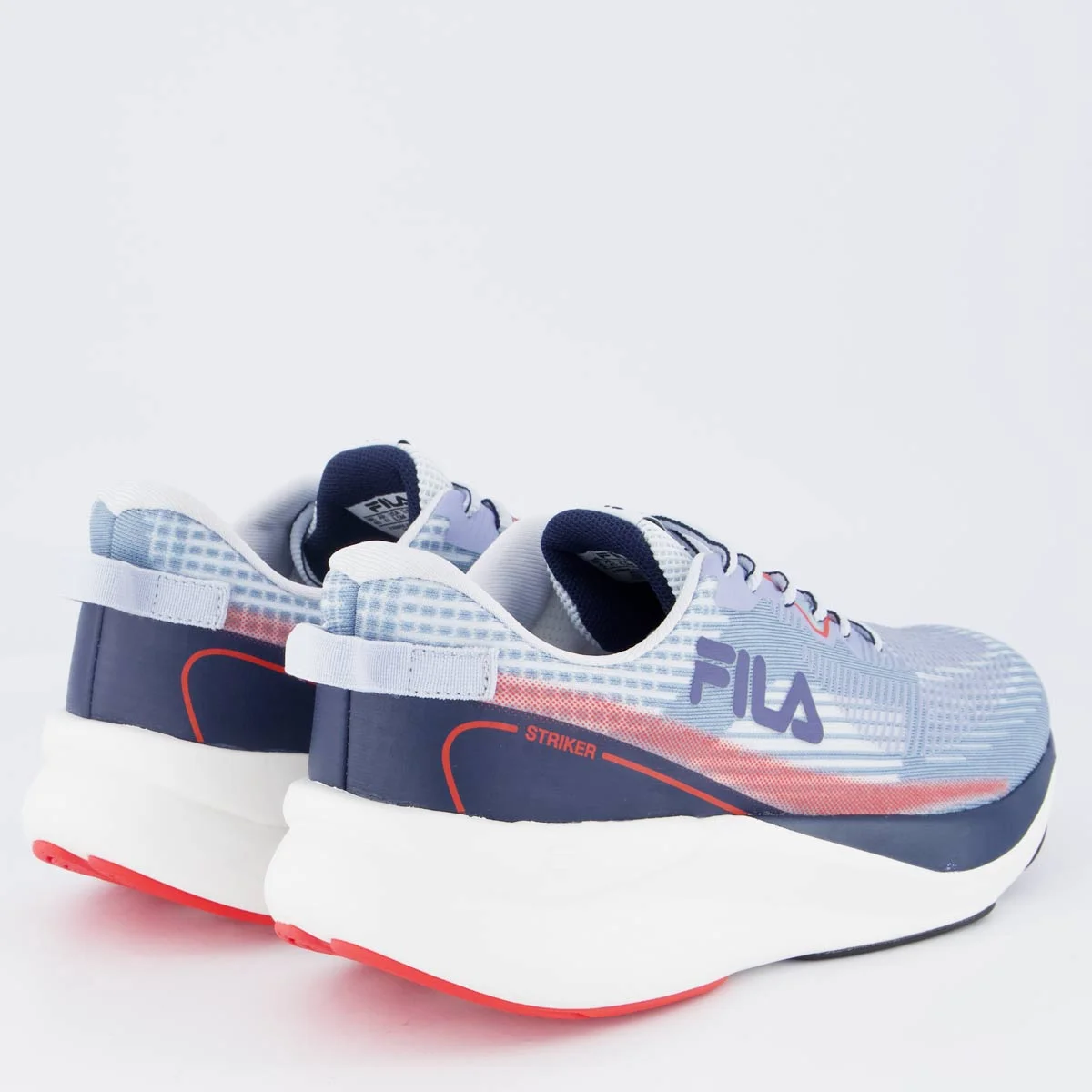 Tênis Fila Striker Cinza e Marinho Azul 3