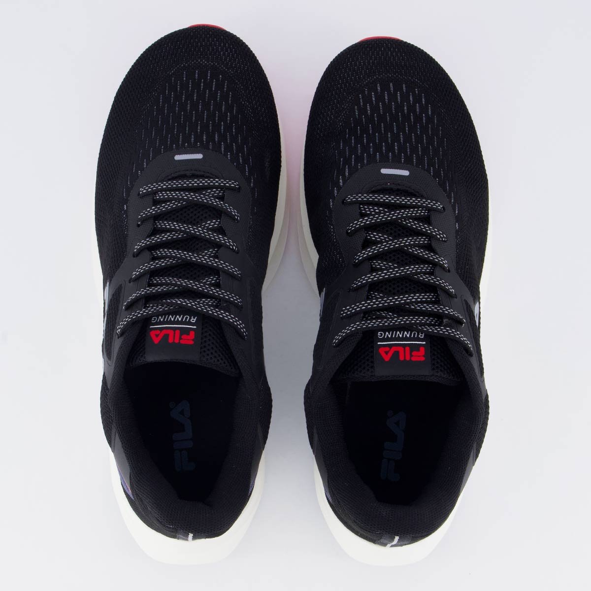 Tênis Fila Fastness Preto e Vermelho Preto 4
