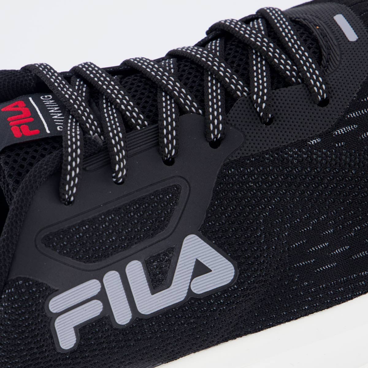 Tênis Fila Fastness Preto e Vermelho Preto 7