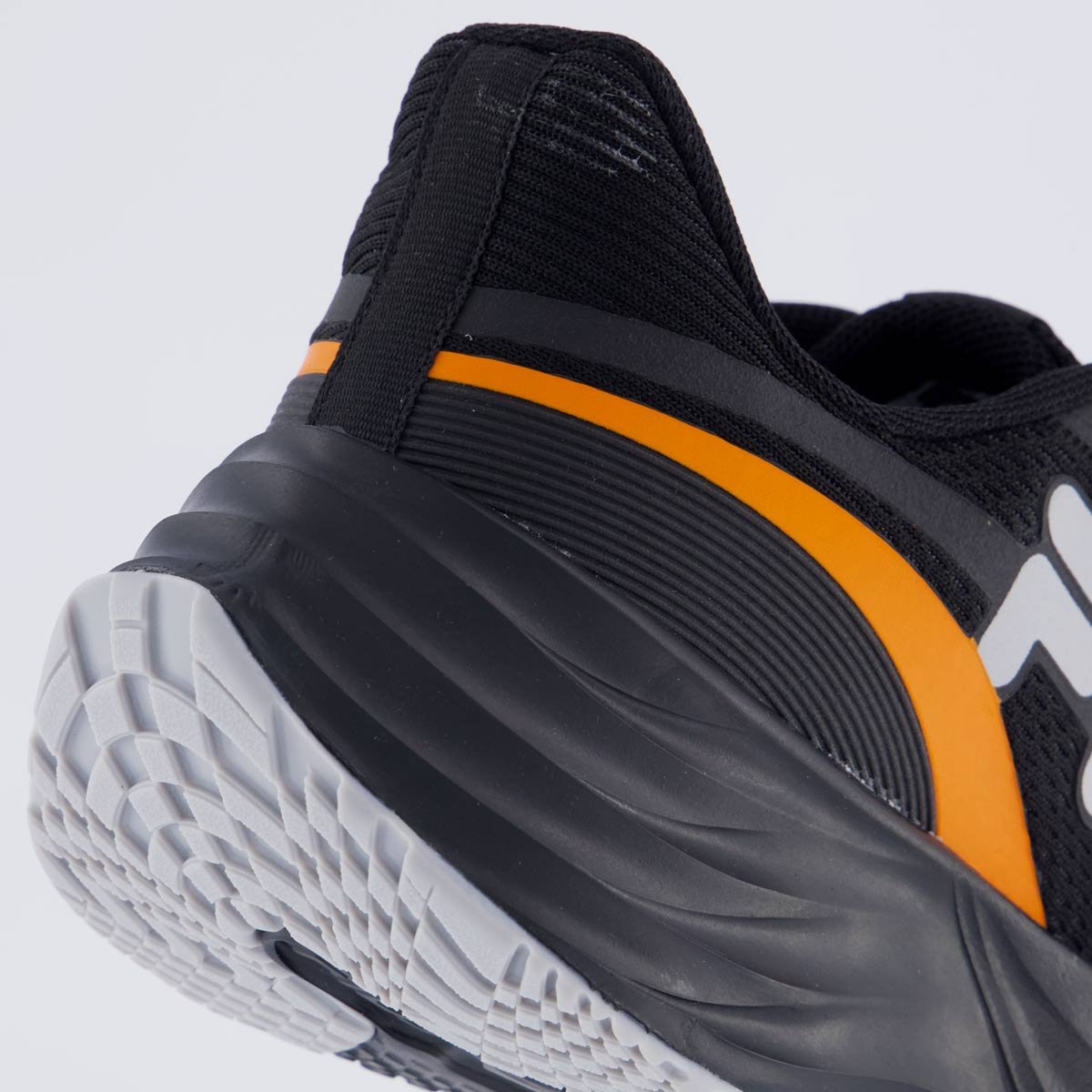 Tênis Fila Comet 2 Preto e Laranja Preto 6